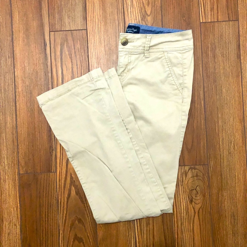 American Eagle Outfitters Stretch Khaki Pants Size 00